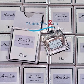 คอลใหม่ล่าสุดน้ำหอม DIOR Miss Dior Eau de Parfum , Eau De Toilette 5ml โบว์ผ้า