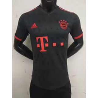 [player Version] เสื้อกีฬาแขนสั้น ลายทีมชาติฟุตบอล Bayern second away 2223 ชุดเหย้า คุณภาพสูง