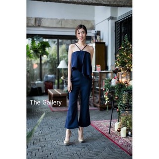 จั๊มสูทสีน้ำเงินเข้ม งานป้ายThe Gallery