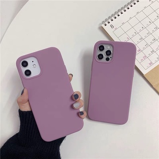 เคสกำมะหยี่ สีม่วงเผือก สำหรับไอโฟนทุกรุ่น i6,i6s,i7,i8,SE,​6p​,6sp,​7plus,8p,​X,XS,XR,XsMax,i11pro,i12pro max,i13pro ma