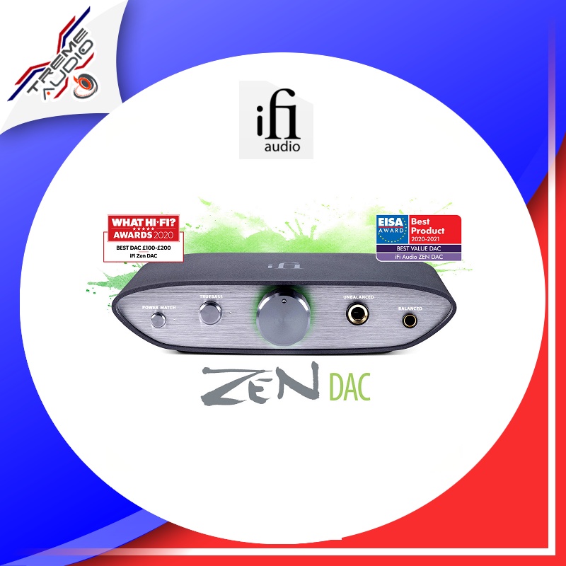 iFi Audio ZEN DAC แอมป์หูฟังตั้งโต๊ะแบบ USB รองรับ Hi-Res MQA และ Native DSD ประกันศูนย์