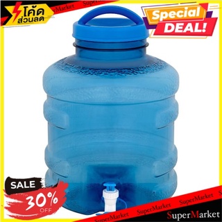 🔥HOT🔥 ถังน้ำดื่มเพ็ทใส เกรดเอ 12 ลิตร รุ่นมีก๊อก 1 ใบ 12L Grade A Drinking Water Bucket with Tap 1pc