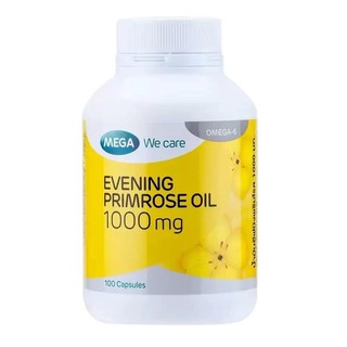 Mega Evening Primrose Oil เมก้า วีแคร์ อีฟนิ่ง พริมโรส ขนาด 1000 มก