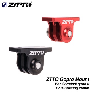 Ztto อะแดปเตอร์เมาท์ขาตั้งกล้อง GoPro สําหรับ Garmin Bryton II 2 igpsport Out-front Bike Computer GPS Combo 1 ชิ้น