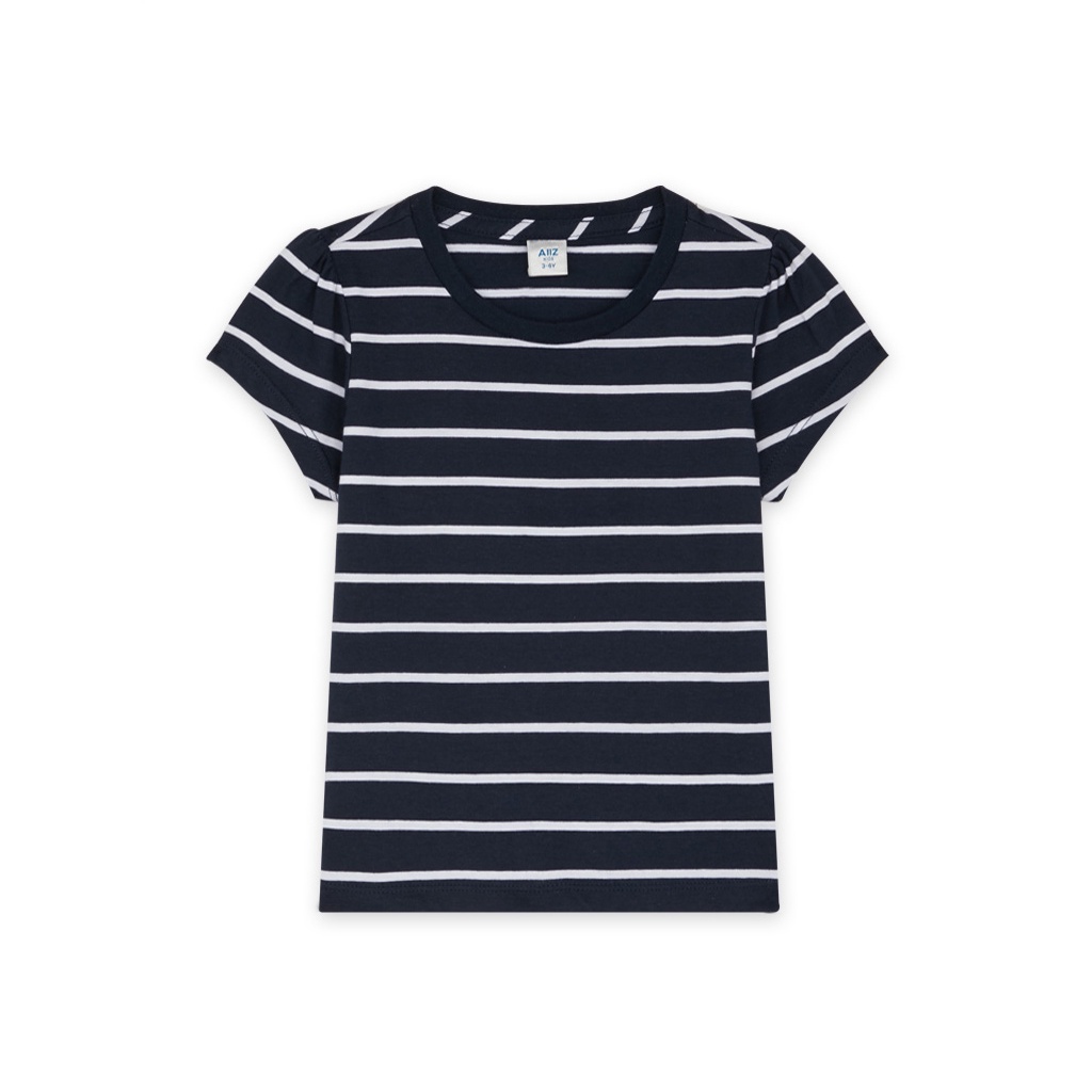 AIIZ (เอ ทู แซด) - เสื้อยืดเด็กผู้หญิง ลายทาง Girl's Striped T-Shirt