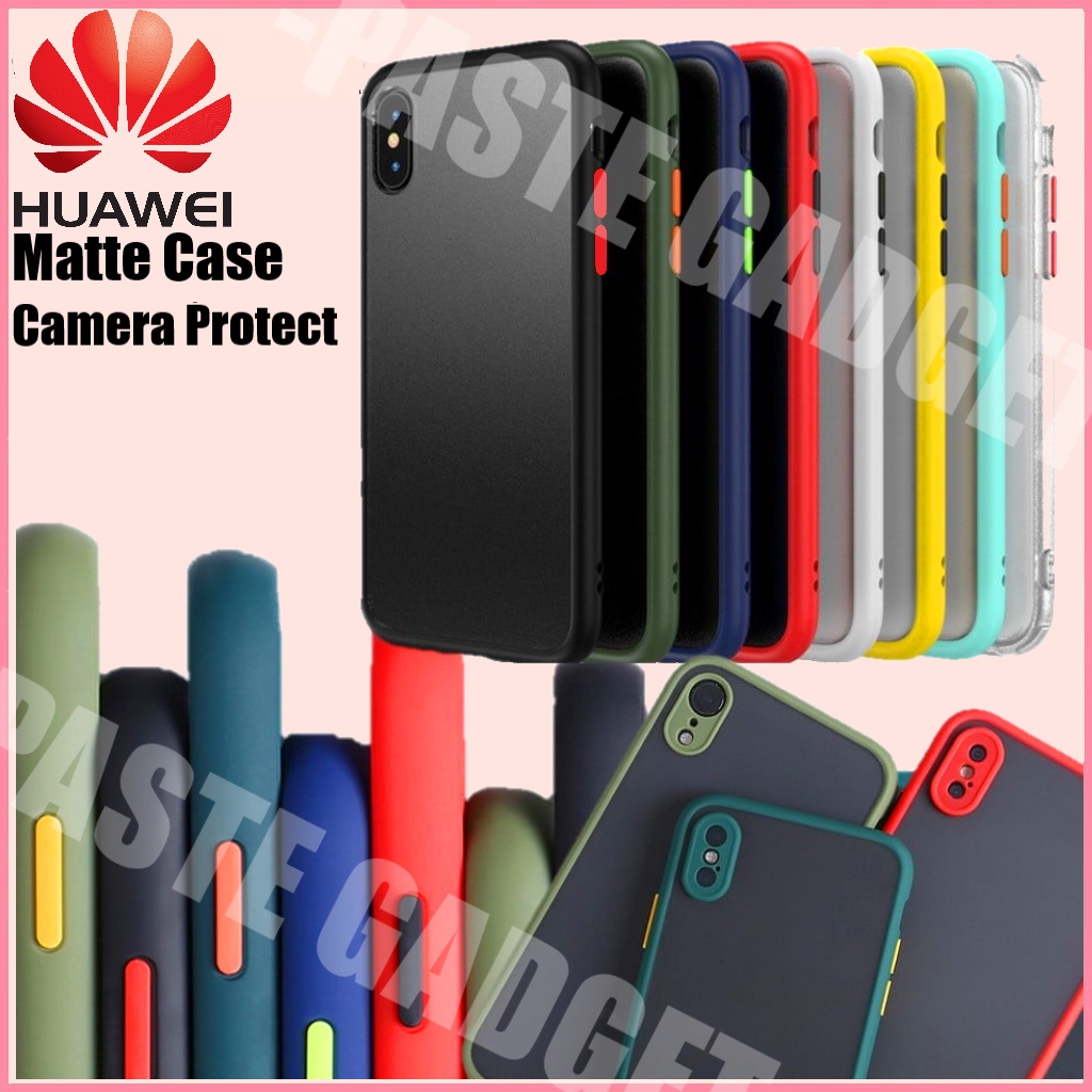 Huawei 70 X7 X8 X6 X9 Y5 2019 Y5 PRIME 8X Y5 Y6 Y7 PRO Y9 Y9 PRIME HONOR 8S 9X 7S กล้องปกป้อง Matte 