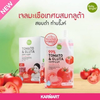 Tomato &amp; Gluta Soothing Gel 50g Baby Bright (1 กล่องมี 3 ซอง)