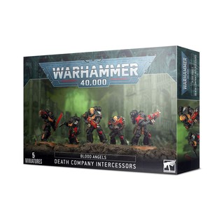 [GWพร้อมส่ง] Warhammer 40K :BLOOD ANGELS: DEATH COMPANY INTERCESSORS เกมสนามจำลอง