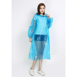 เสื้อกันฝน ชุดกันฝน เสื้อกันฝนผู้ใหญ่ PE คุณภาพดีไซส์ผู้ใหญ่ใส่ได้ พกพาสะดวก มี4สี เสื้อกันฝน ชุดกันฝน เสื้อกันฝนผู้ใหญ่