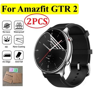 2pcs Amazfit GTR 2 Screen Protector Hydrogel Film Screen Protector Soft Nano TPU Huami Amazfit GTR 2 Film