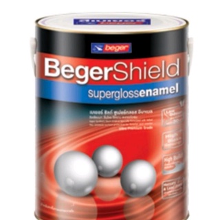 สีน้ำมันเบเยอร์ชิลด์ Beger Shield supergross enamel ขนาด 1 แกลลอน ชุดที่ 2