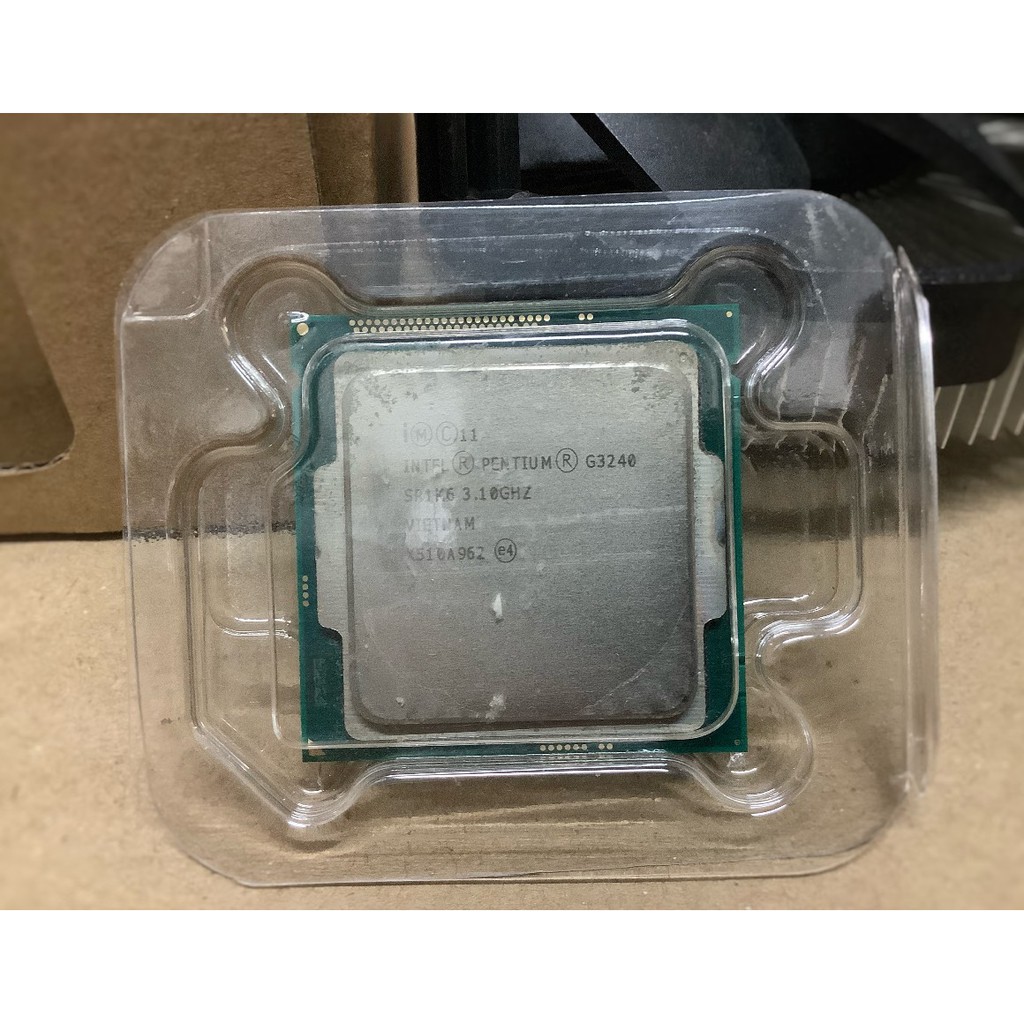 CPU มือสอง Intel G3240 (1150) + พัดลม(แท้)