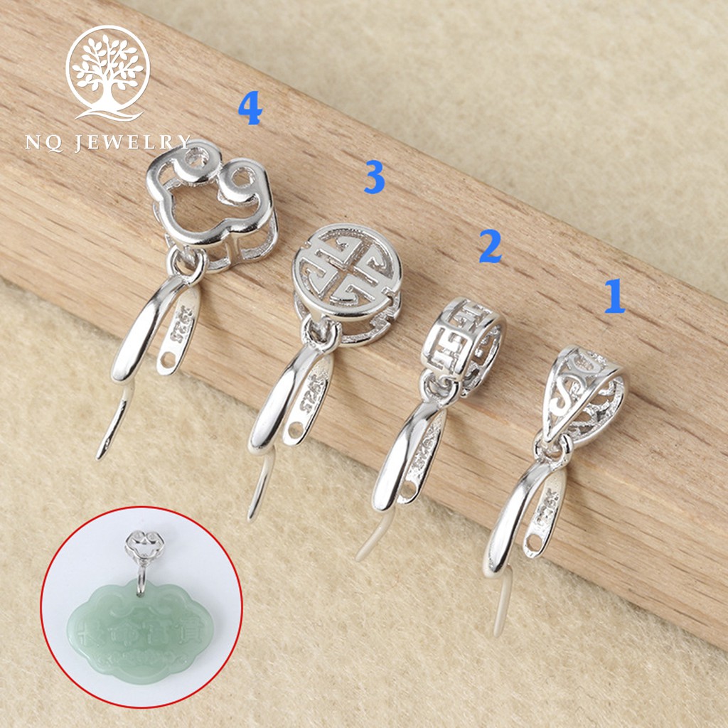 S925 buckle Charm - ตะขอหน้า S925 - เครื่องประดับ NQ