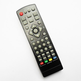 รีโมทใช้กับกล่องดิจิตอลทีวี โฟกัส ( ตัวรีโมทสีดำ ) , Remote for FOCUS Digital TV Box