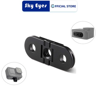 Skyeyes อะแดปเตอร์เมาท์ขาตั้งกล้อง แบบพับได้ พร้อมสกรู 1/4 สําหรับ GoPro HERO 11 10 9 8 MAX