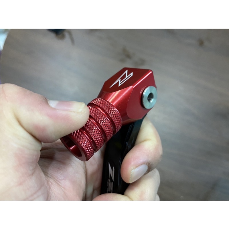 ขาเกียร์แต่งCNCหัวพับได้CRFCRF250/300 KLX230 klx150/125 WR155r(มีโลโก้) - รูปที่ 2