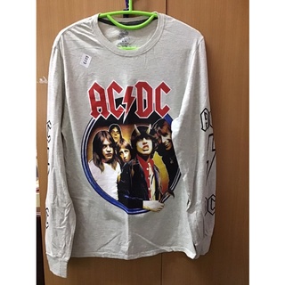 เสื้อยืดพิมพ์วง AC/DC