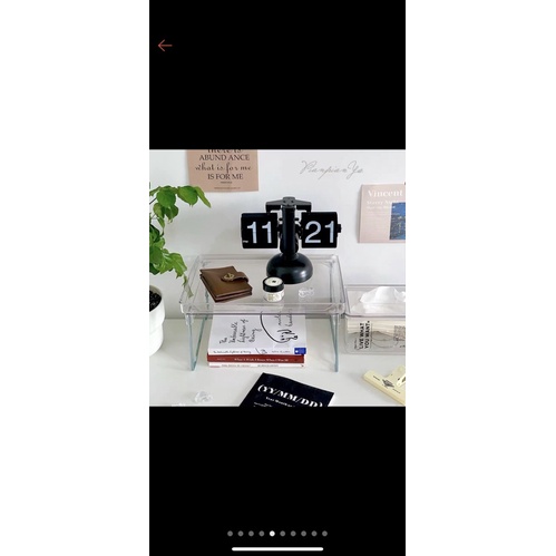 พร้อมส่ง❤️ นาฬิกาตั้งโต๊ะ มินิมอล ของแต่งบ้าน สีขาว clock ของขวัญ - รูปที่ 4