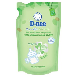 ดีนี่ ผลิตภัณฑ์ล้างขวดนม 600มล. ถุงเติม D nee baby bottle and Nipple cleanser