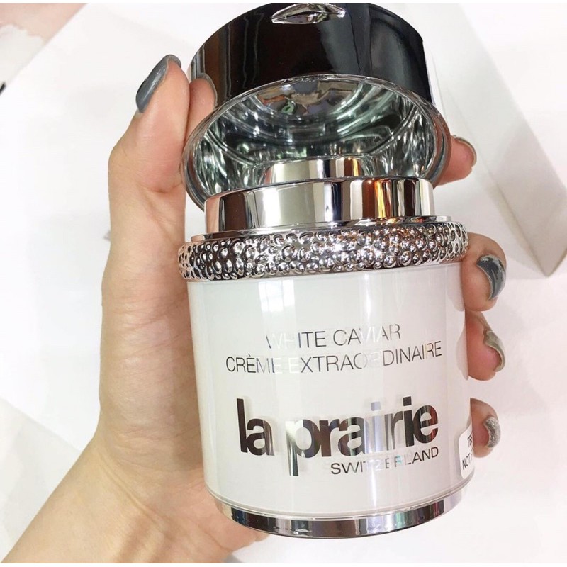 📍สินค้าเคาเตอร์แท้ 💯% ครีมบำรุงเพื่อผิวขาวกระจ่างใสลดจุดด่างดำ LA PRAIRIE WHITE CAVIAR CREAM EXTRAOR