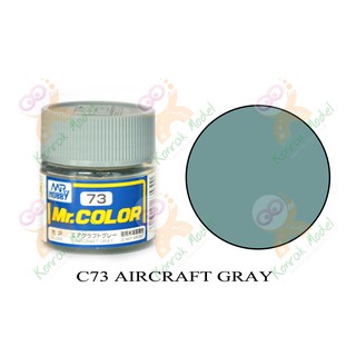 สีสูตรทินเนอร์ Mr.hobby Mr.color C73 Aircraft Gray Gloss 10ml