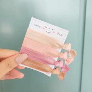 Hair ties "Super Luxury" set 4 ชิ้น