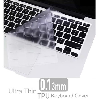 เคสคีย์บอร์ด แบบนิ่ม สีโปร่งใส สําหรับ MacBook Air Pro 13 14 16 2022 M1 M2