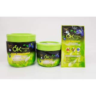 ทรีทเม้นท์บำรุงผม โอเค เฮอเบิล บาย เอ็ม-จอย แฮร์ ทรีทเม้นท์ OK Herbal by M-JOY Hair Treatment 250/500 ml.