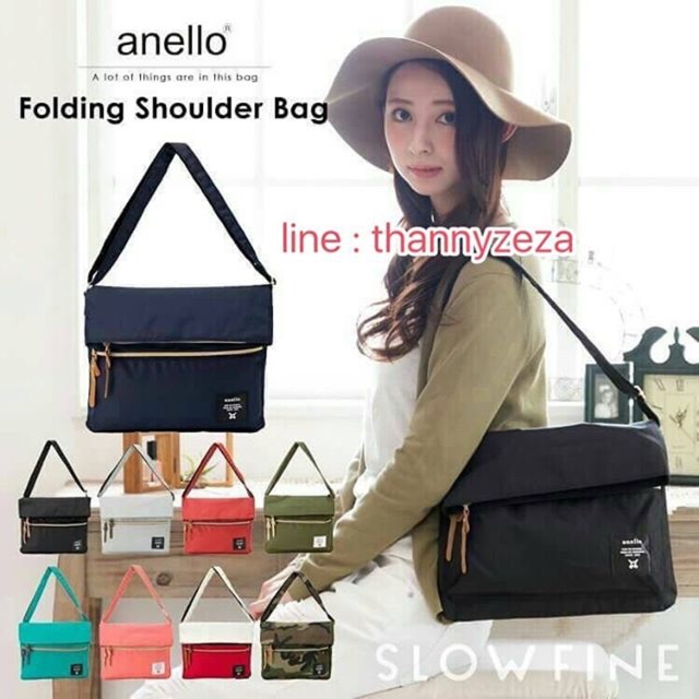 Anello folding shoulder bag