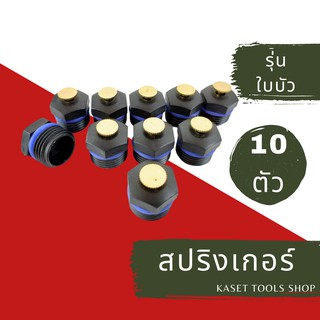 ส่งไว [แพ็ก 10 ตัว] สปริงเกอร์ ใบบัว เกลียวนอก 1/2" (4หุน) น้ำละอองฝอย กระจาย 360 องศา (179) สปริงเกอร์สนามหญ้า