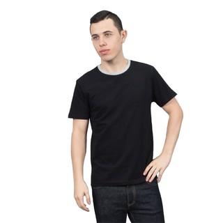 Han&amp;Co.Tactical-T Short Sleeve-Black เสื้อยืดผ้าพื้นสีBlack(สีดำ)