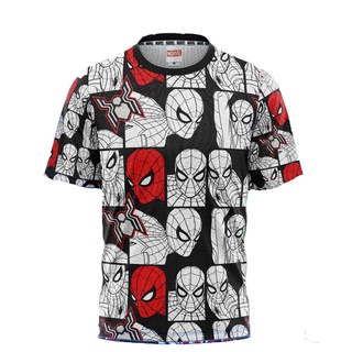 เสื้อยืดลิขสิทธิ์แท้ คอกลมลาย SPIDER MAN SW-0024