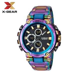 X-GEAR นาฬิกาผู้ชาย3897กีฬากันน้ำดิจิตอลควอตซ์นาฬิกาข้อมือ นาฬิกาคู่รักชายหญิง