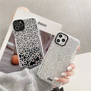 🔥🇹🇭 เคสกันกระแทก (White Lace) Impact Bumper Case เคสสำหรับไอโฟน 11Promax i11 X/Xs XR XsMax 7Plus/8Plus