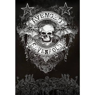 โปสเตอร์ วง ดนตรี Avenged Sevenfold อะเว็นจด์เซเวนโฟลด์ รูป ภาพ ติดผนัง สวยๆ poster 34.5x23.5นิ้ว(88 x 60 ซม.โดยประมาณ)