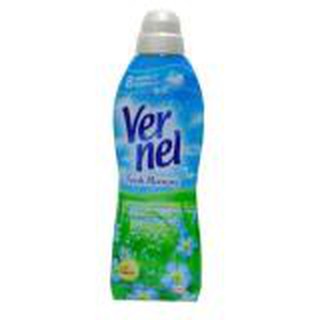 น้ำยาปรับผ้านุ่ม เวอร์แนล กลิ่นเฟรซมอร์นิ่ง Vernel Fresh Morning 1 ลิตร x 1 ขวด