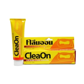 โปรโมชั่น : Clean-On คลีนออน ครีมทำความสะอาดเตารีด ขจัดคราบไหม้และสนิมบนโลหะเตารีด 60 กรัม