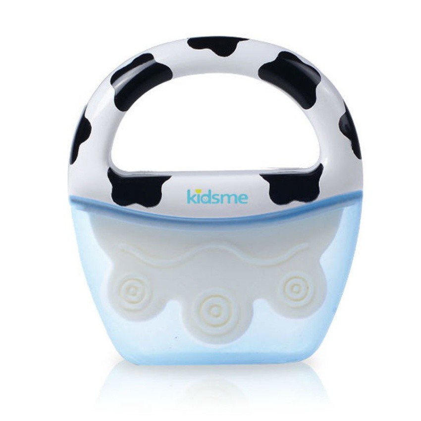 Kidsme ยางกัดลายวัว พร้อมฝาครอบ