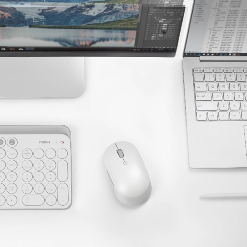 Xiaomi เม้าส์ไร้สาย Dual Mode Wireless Mouse Silent Edition ลดเสียงรบกวน #7