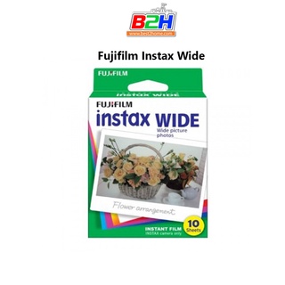 ราคาFujifilm Instax Film - Wide 10 แผ่น เเถมฟรี Photo card (คละสี)