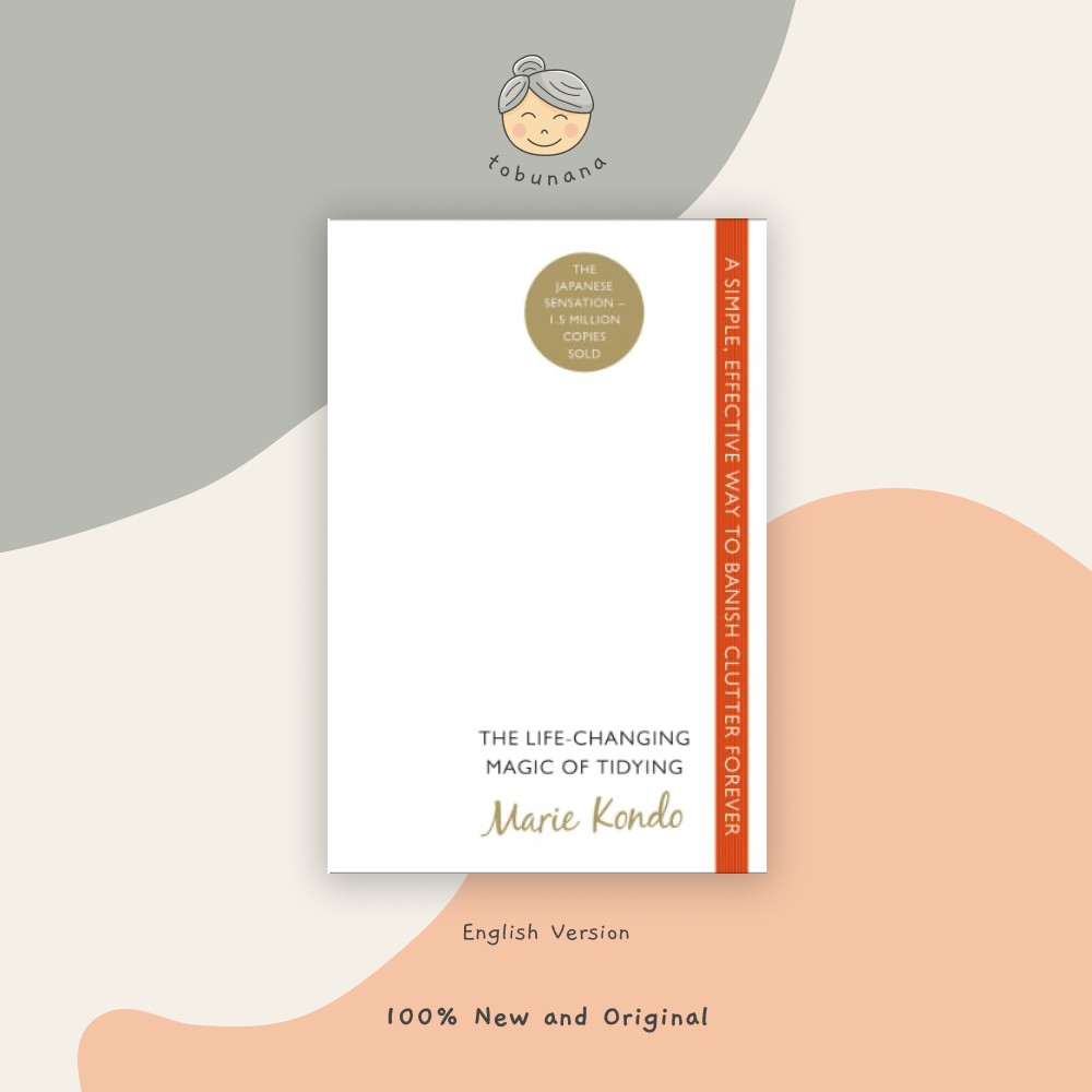 The Life-Changing Magic of Tidying Book - Marie Kondo (เวอร์ชั่นภาษาอังกฤษดั้งเดิม)