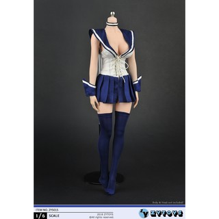 Toysoverzone ZY Toys ZY5015 - 1/6 - burst chest fantasy sailor costume (not including body)