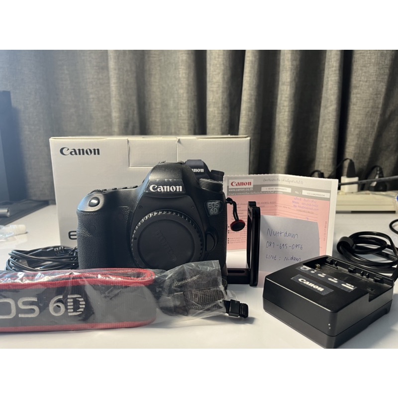 Canon EOD 6D (WG) Body อปกศ ชัตเตอร์ 49xxx พร้อมกล่อง