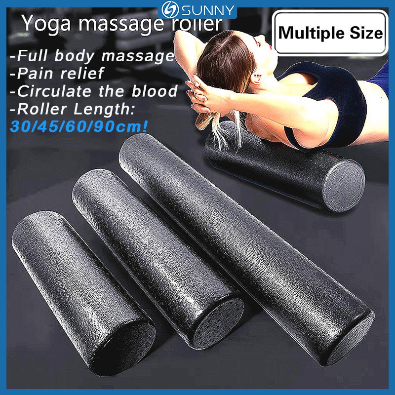 Sunnyfit Foam Roller Yoga ลูกกลิ้งโฟม 90 ซม. สําหรับนวดกล้ามเนื้อ ผ่อนคลาย โยคะ โฟมนวดกล้ามเนื้อ