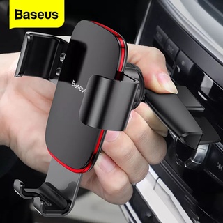 Baseus ที่วางโทรศัพท์ในรถยนต์อลูมิเนียม Car Phone Holder Aluminium Alloy ที่ยึดมือถือในรถ ที่ยึดมือถือในรถยนต