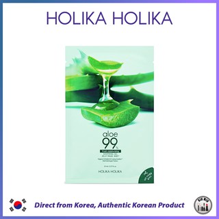 HOLIKA HOLIKA Aloe 99% Soothing Gel Jelly Mask Sheet *ของแท้จากเกาหลี*