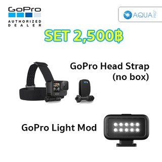 GoPro Light Mod + GoPro Head Strap + QuickClip Set