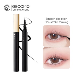 GECOMO ปากกาอายไลเนอร์สีดําติดทนนานกันน้ํา
