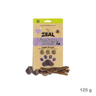 เนื้อแกะนิวซีแลนด์ ขนมสุนัข สำหรับแทะเล่น ZEAL LAMB STICKS 125g