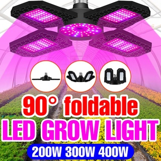 หลอดไฟปลูกพืชในร่ม E27 LED สเปกตรัมเต็มรูปแบบ ไฮโดรโปนิกส์ 50W-400W